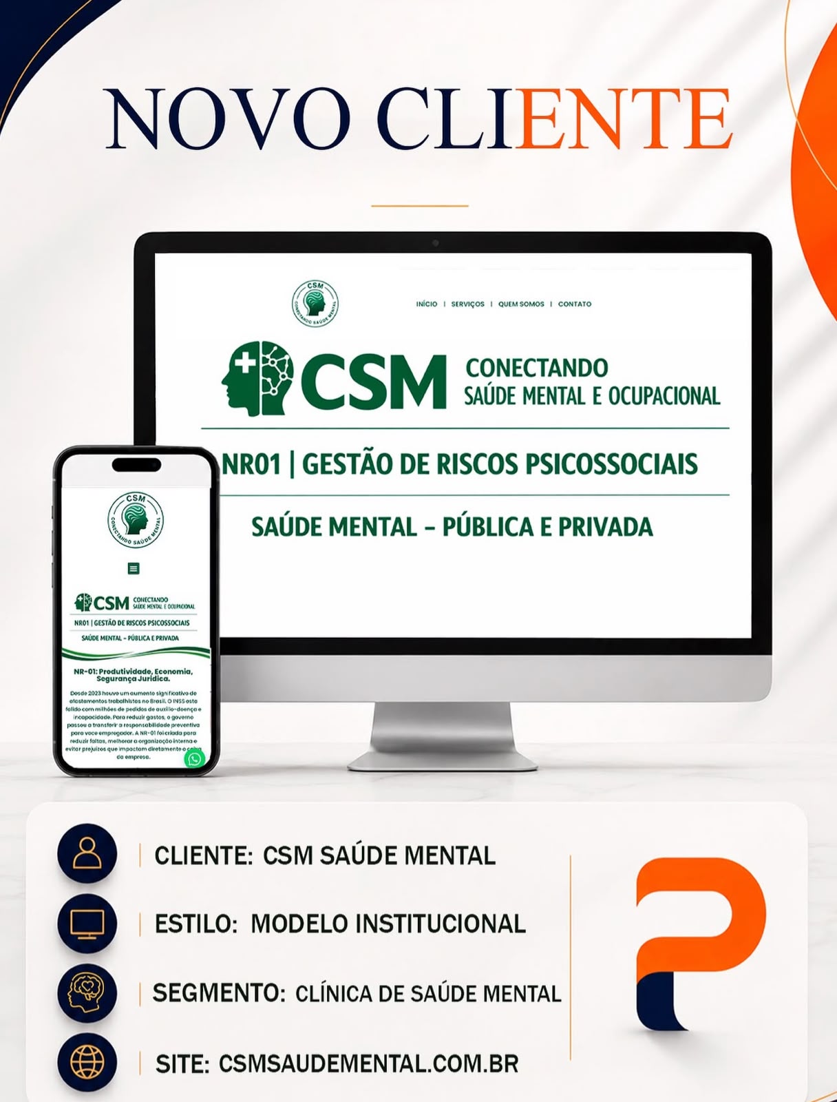 Apresentação do projeto CSM Saúde Mental