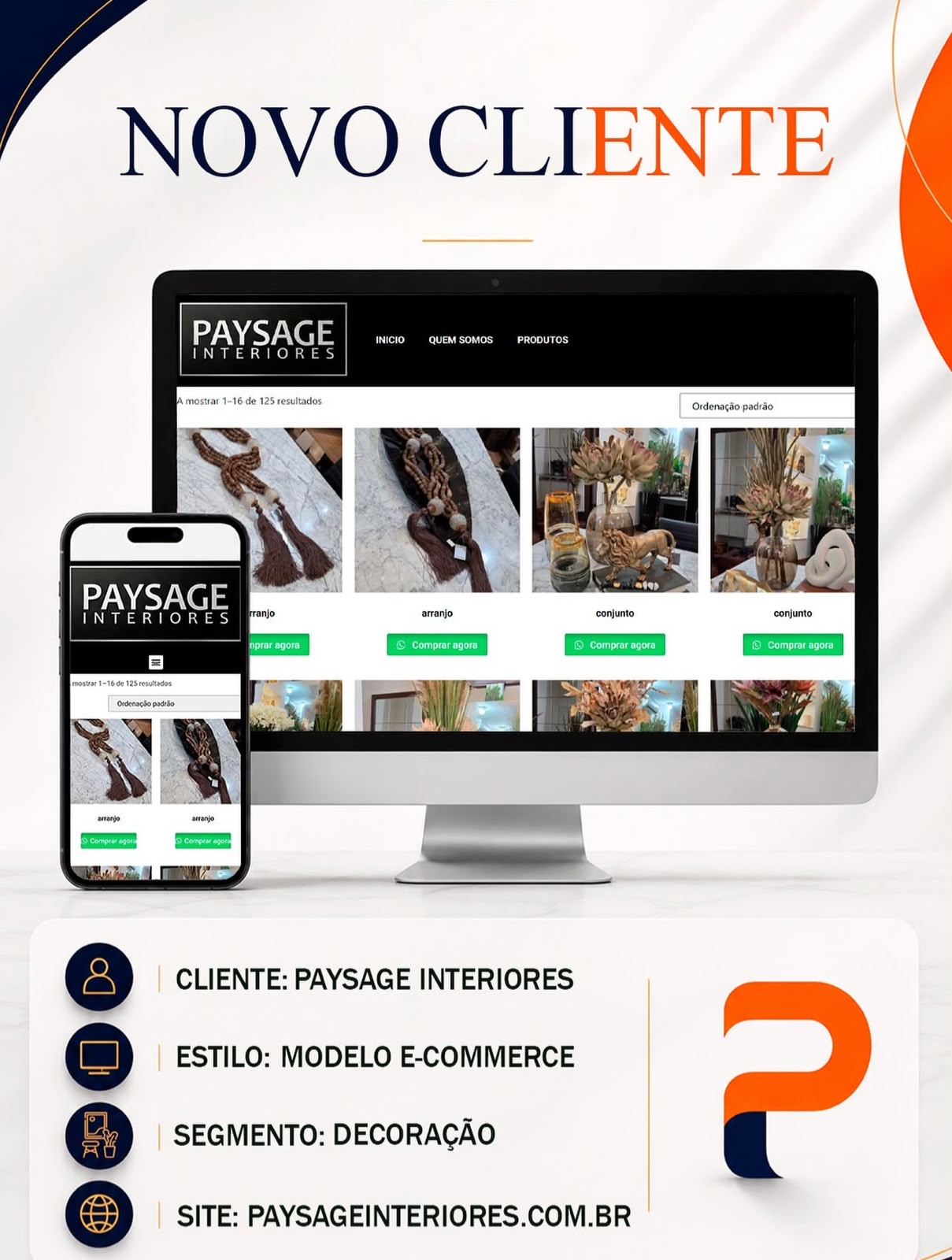 Apresentação do projeto Paysage Interiores